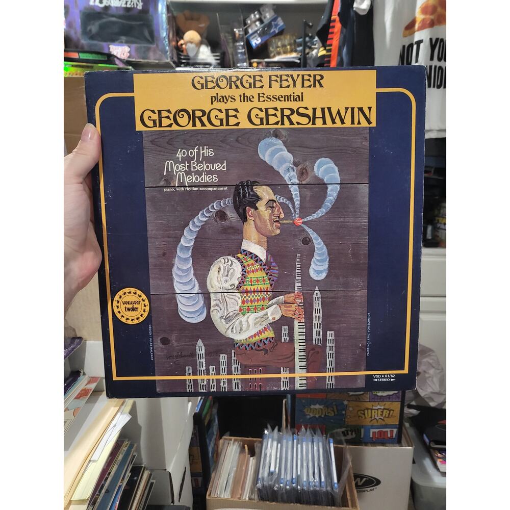 George Feyer Plays The Essential George Gershwin (1974) Vanguard VSD61/62 2 LPs